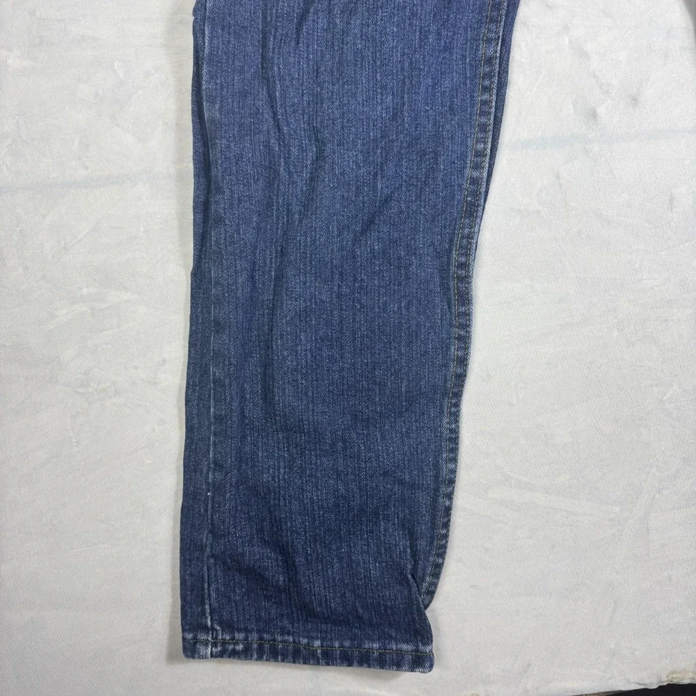 VTG‎ Lee Riders Straight Jeans 6M Blue Cotton Denim 5-Pocket Everyday Comfort 6M